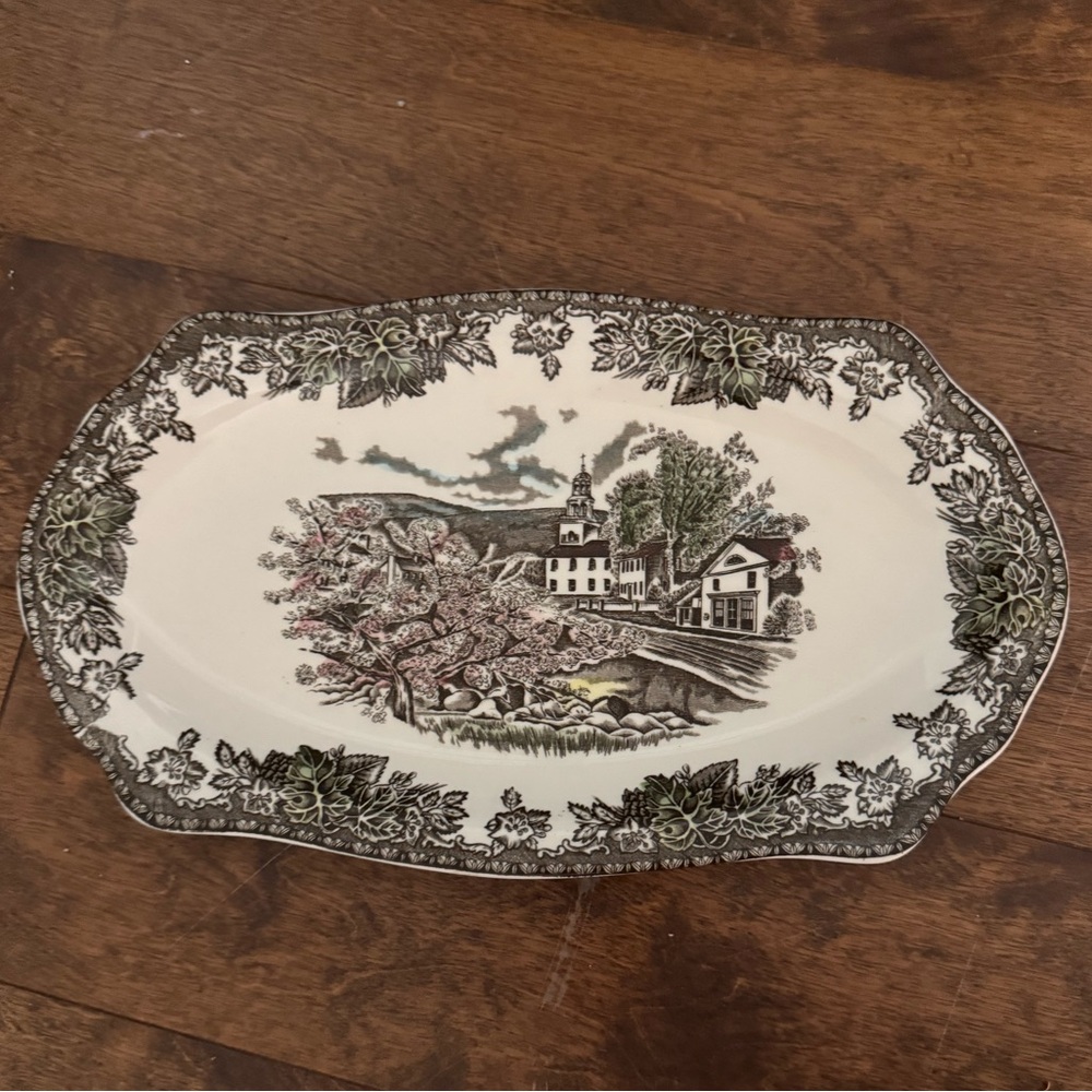 Friendly Village by Johnson Brothers Serving Platter